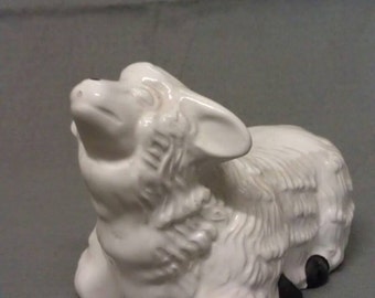 White Sheep Artistic Gifts  Lamb  Figurine