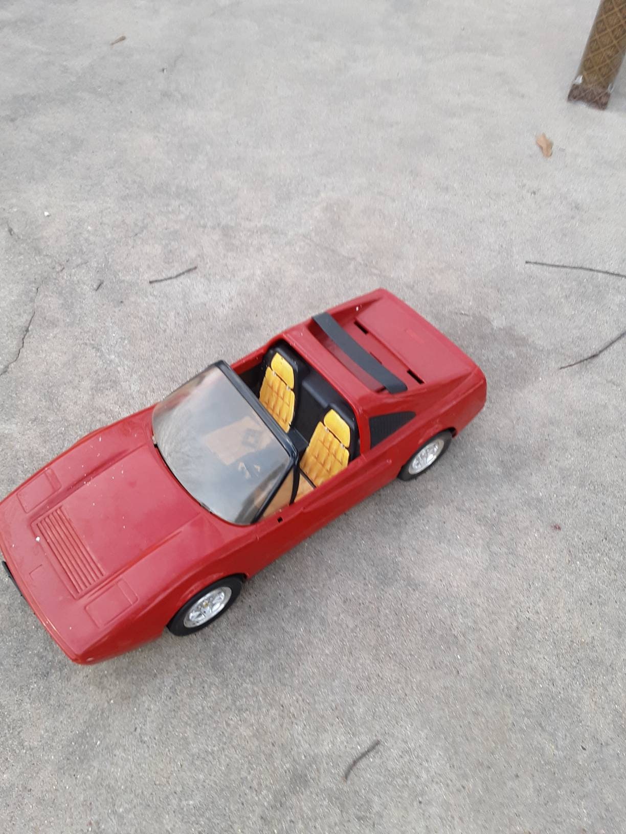 Verzwakken Respectievelijk kasteel Barbie Ferrari 1986 Car Red Car - Etsy