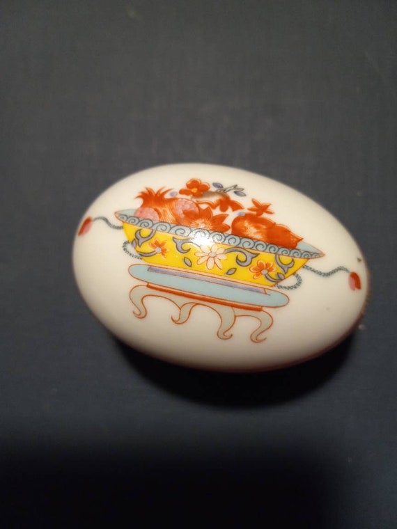 Bernardaud Limoges Egg Trinket Box, France
