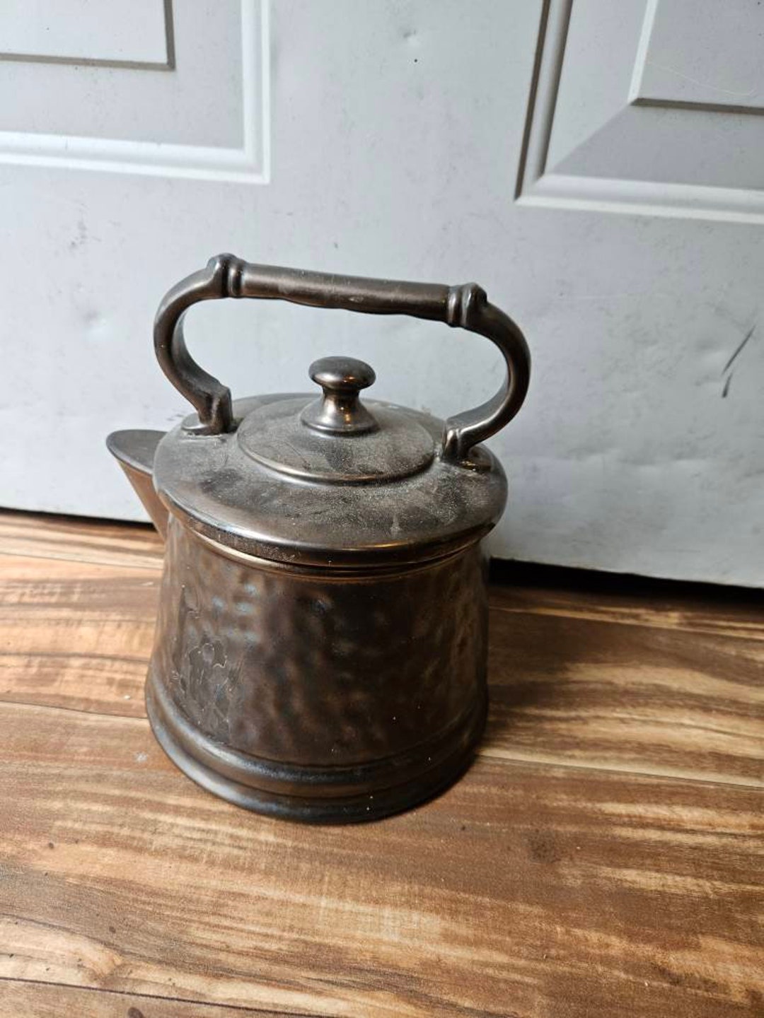 Mccoy Pottery Teapot Bronze Teapot Cookie Jar Etsy