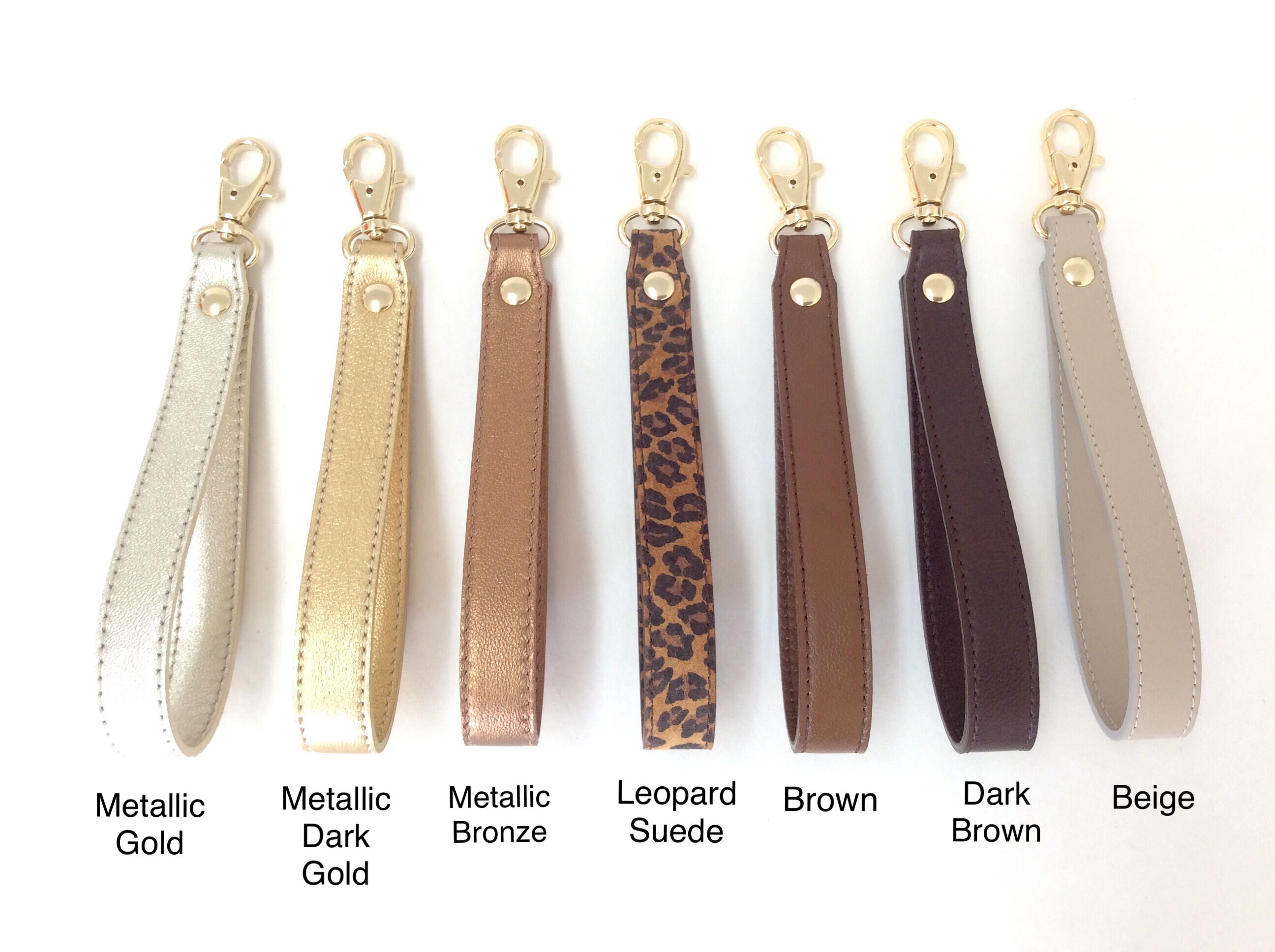 Leather wristlet Wristlet keychain Wristlet strap 6 Etsy