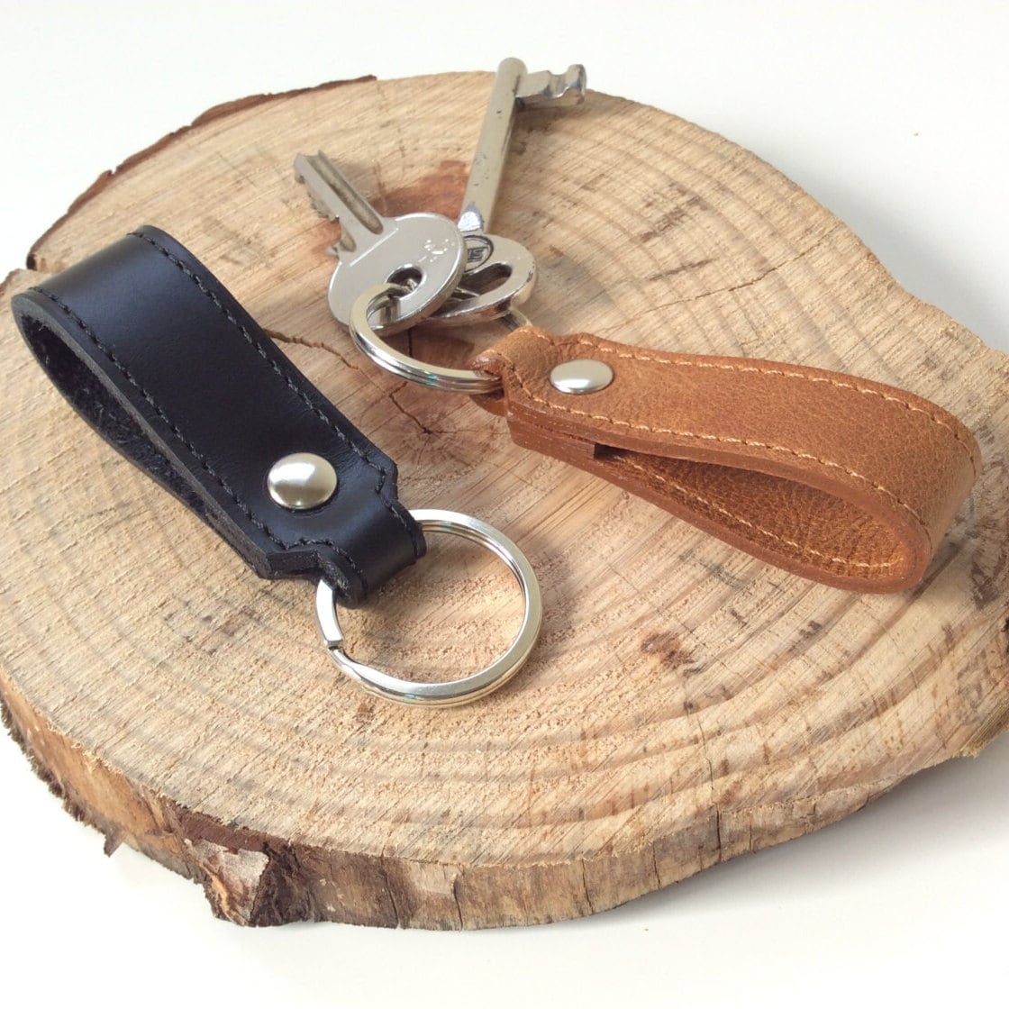 Porte Cle Cuir Porte-clés Voiture Homme Femme, Porte Clef Cuir