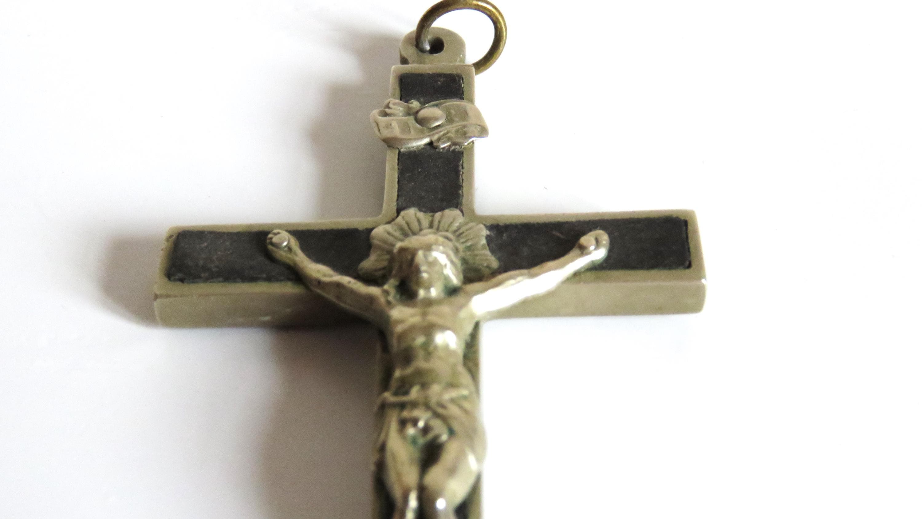 アンティークフランス製黒檀製十字架：聖職者用胸十字架 - Etsy 日本