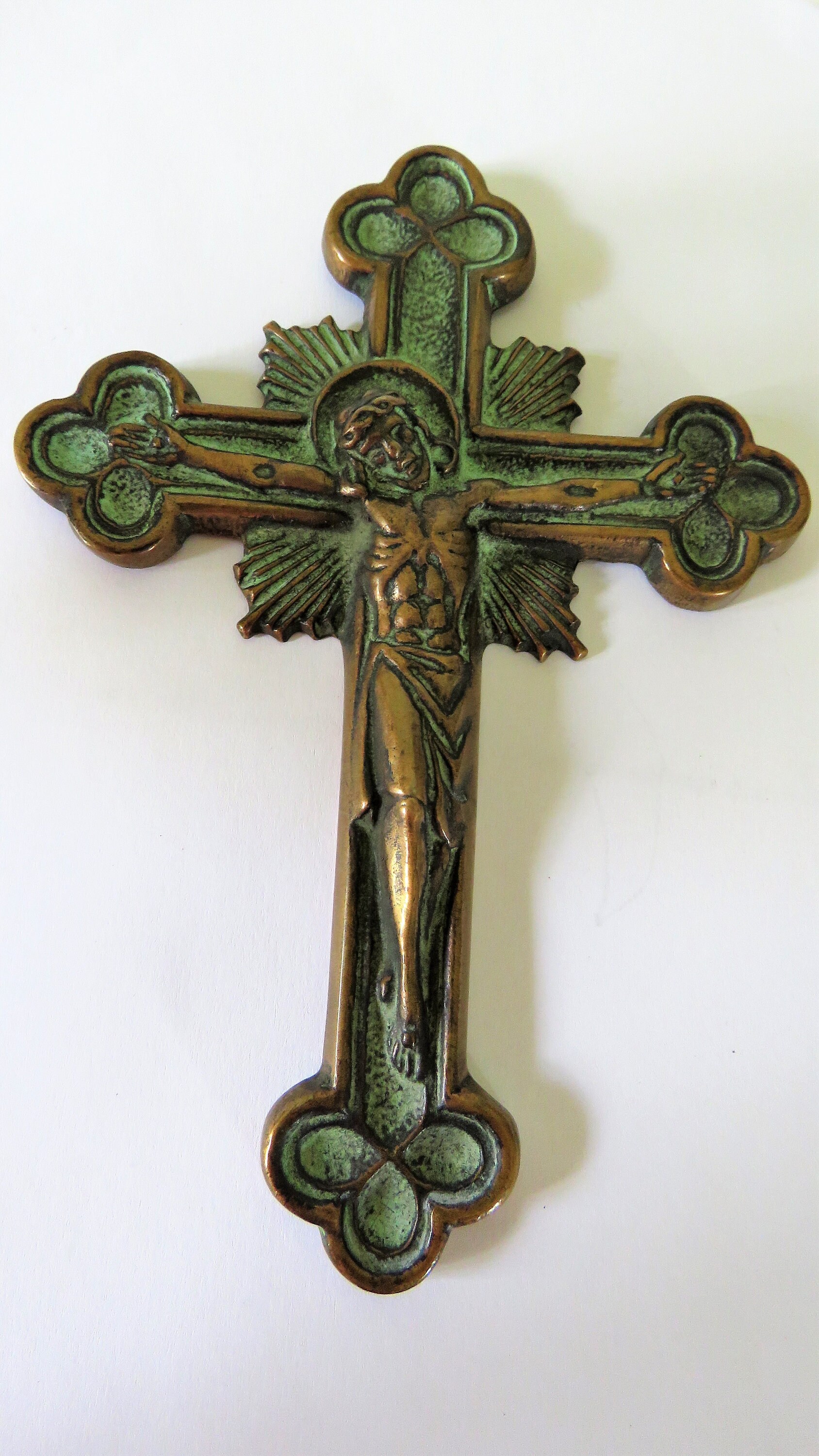 Vintage French Bronze Crucifix Max Le Verrier French Clergy - Etsy