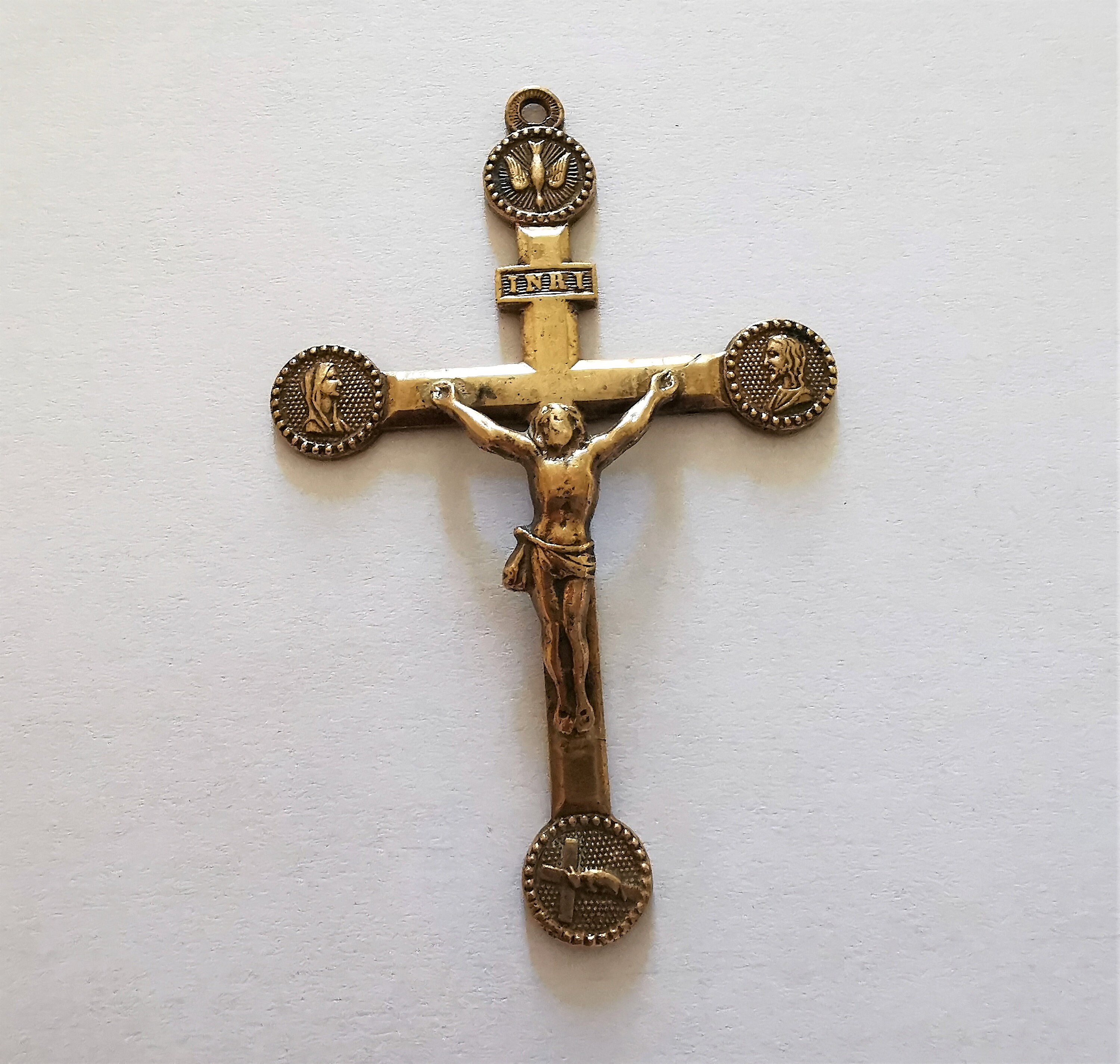 Antique French Rare Mission Crucifix Bronze Mission Crucifix Etsy