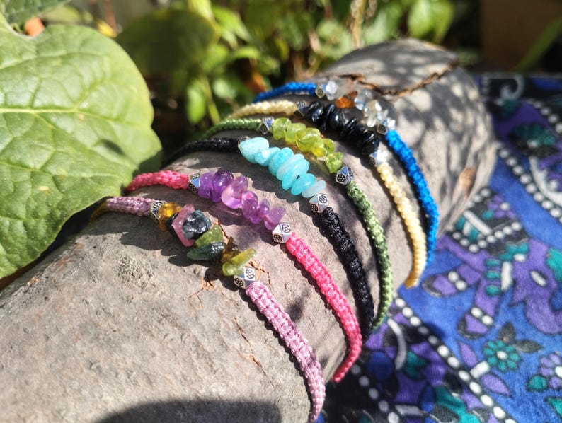 Psychedelic Macrame Psychedelic Art Macrame Bracelet for Men and Women - Handmade Macrame ...