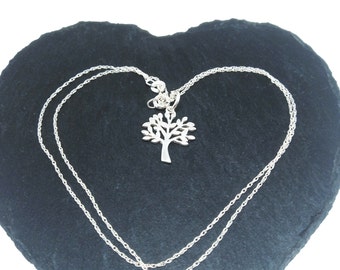 Collier à breloques arbre de vie - Bijoux arbre de vie en argent sterling pour femme - Symbole d'amour, de vie, de famille, de croissance - Cadeau pour elle