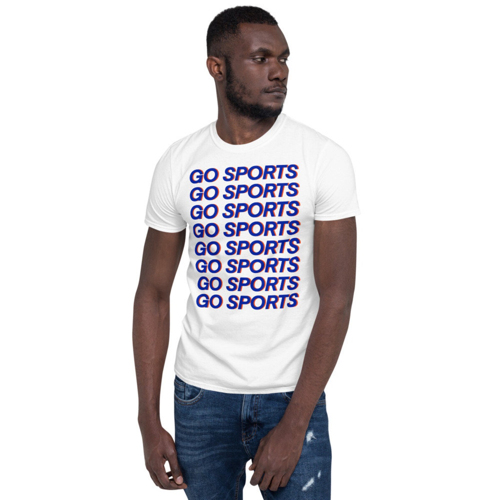 Go Sports Team Colors ShortSleeve Unisex TShirt Etsy
