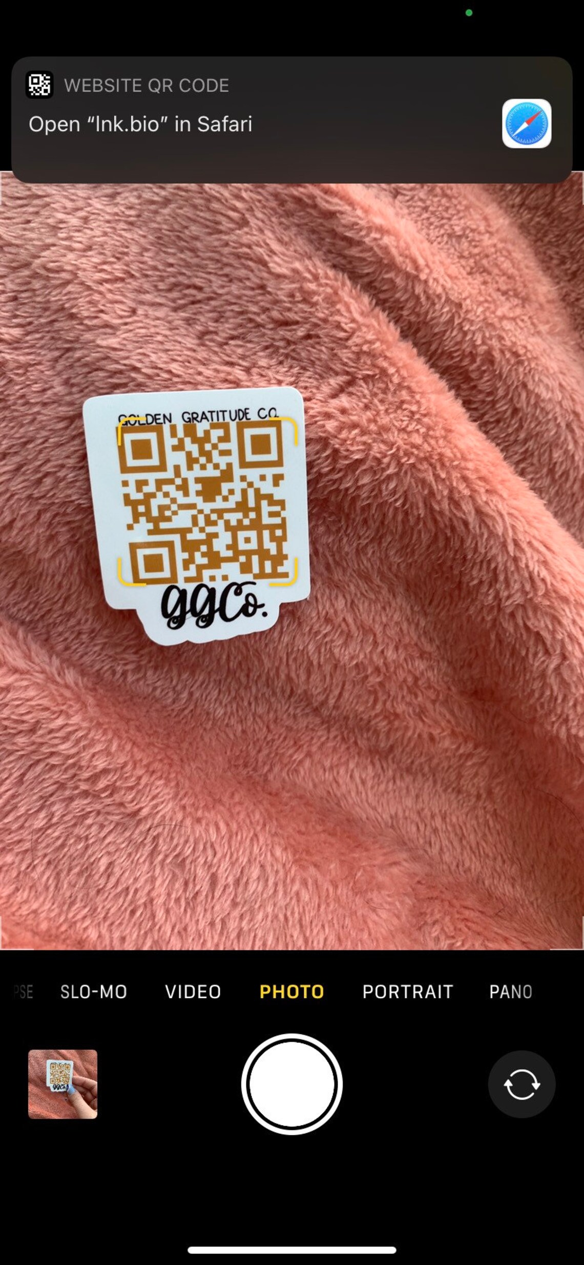 Custom QR code waterproof stickers wholesale small business Etsy