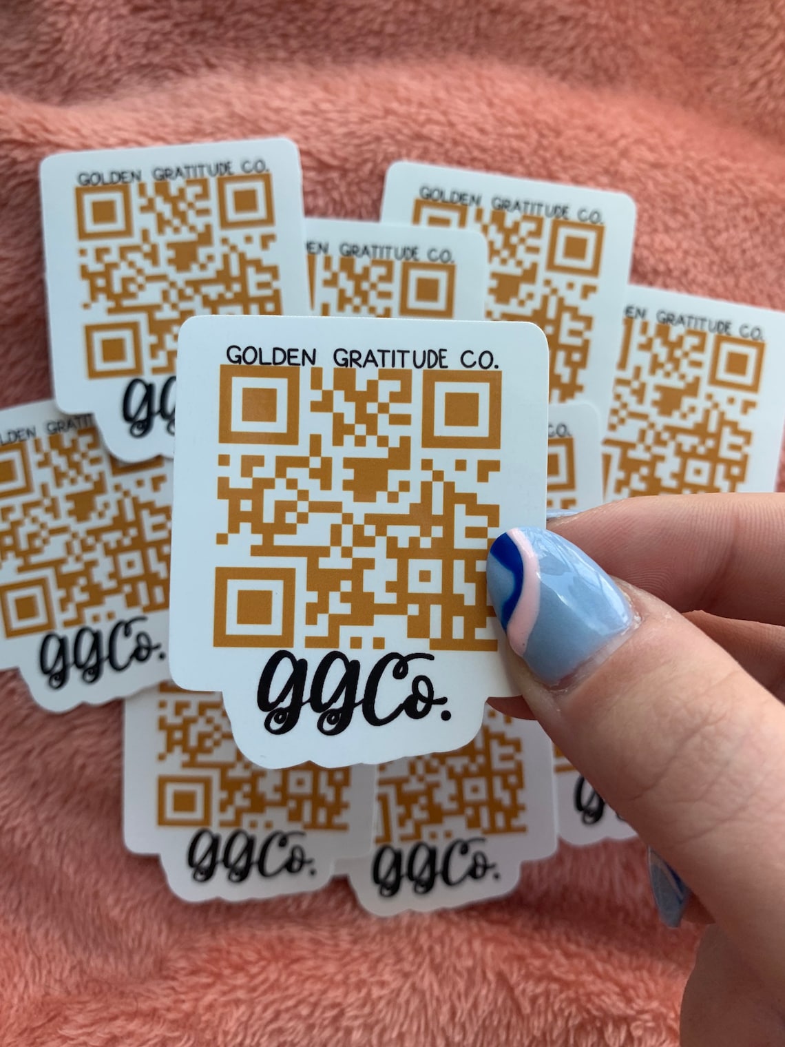 Qr Code Sticker Design