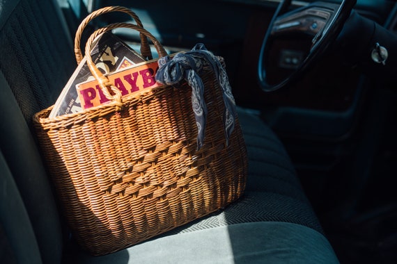1960's Wicker Purse
