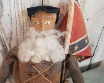 Colonial George Washington Primitive Americana Journal