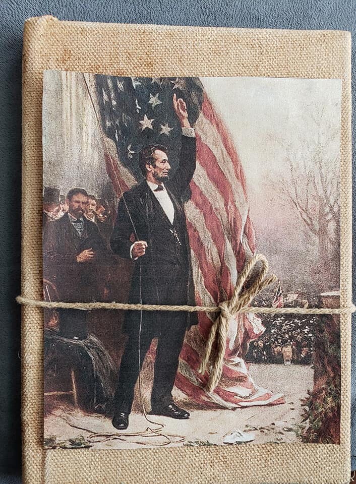 Colonial George Washington Primitive Americana Journal