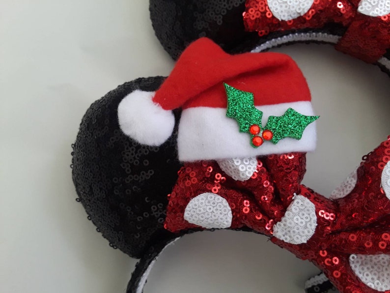 Christmas Minnie SantaClassic Holiday Ears image 2