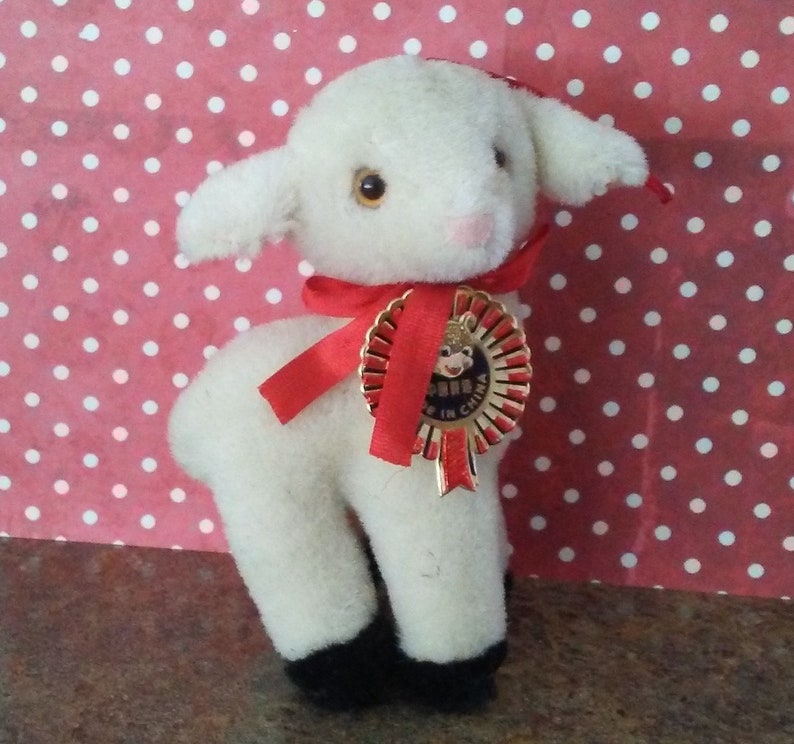 easter lamb stuffed animal