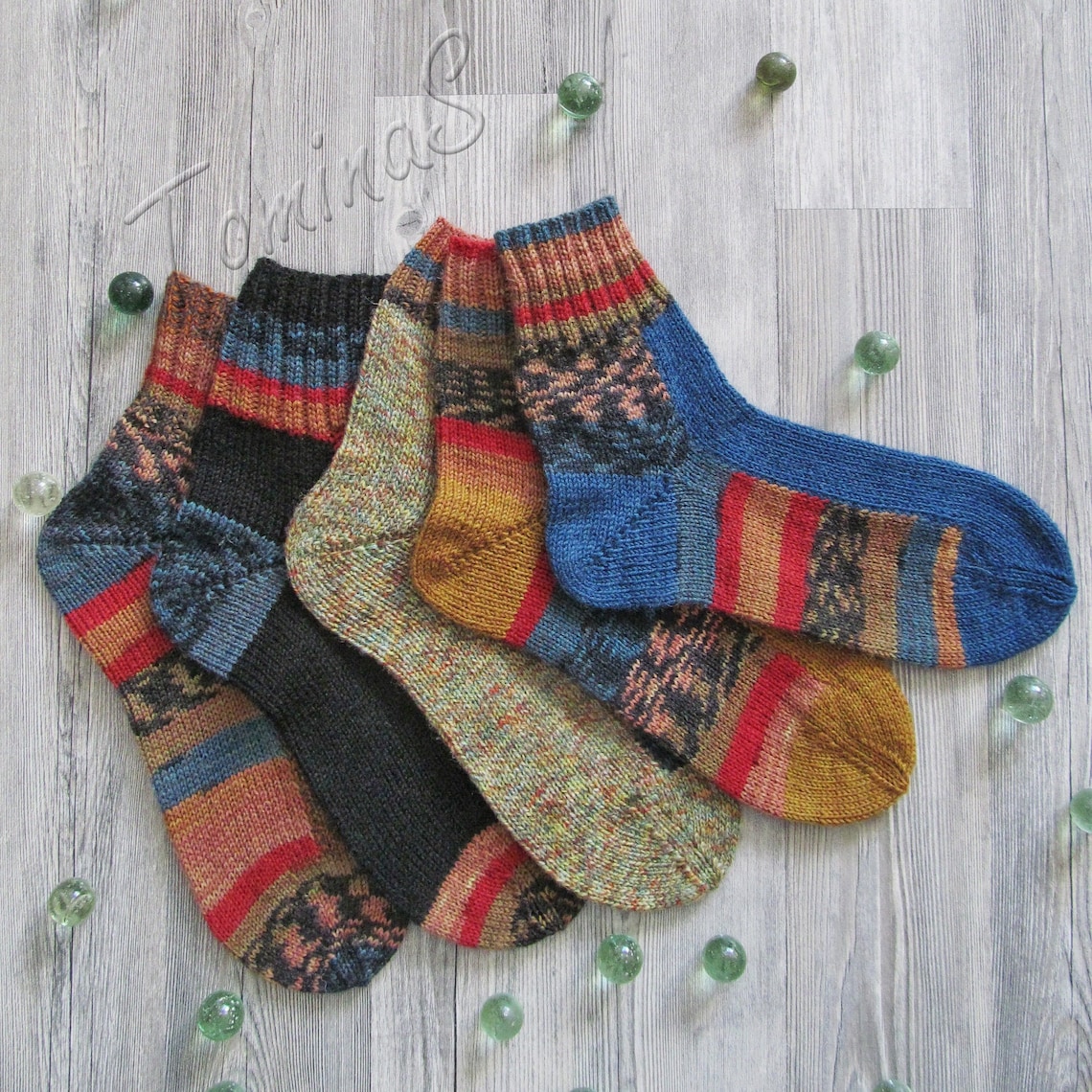 Hand knit men socks hand knitted socks mens socks winter Etsy
