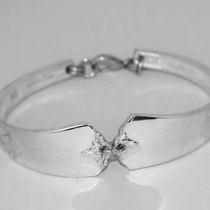 Spoon Bracelet 1932&quot; Guild&quot;  Vintage Bracelets Handmade Wedding Mother&#39;s Day Gift Fork Jewelry Keepsake Gift For Her Spoon Jewelry  --111