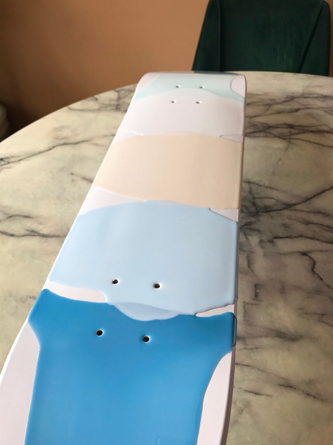 Epoxy Resin Skateboard Deck Etsy
