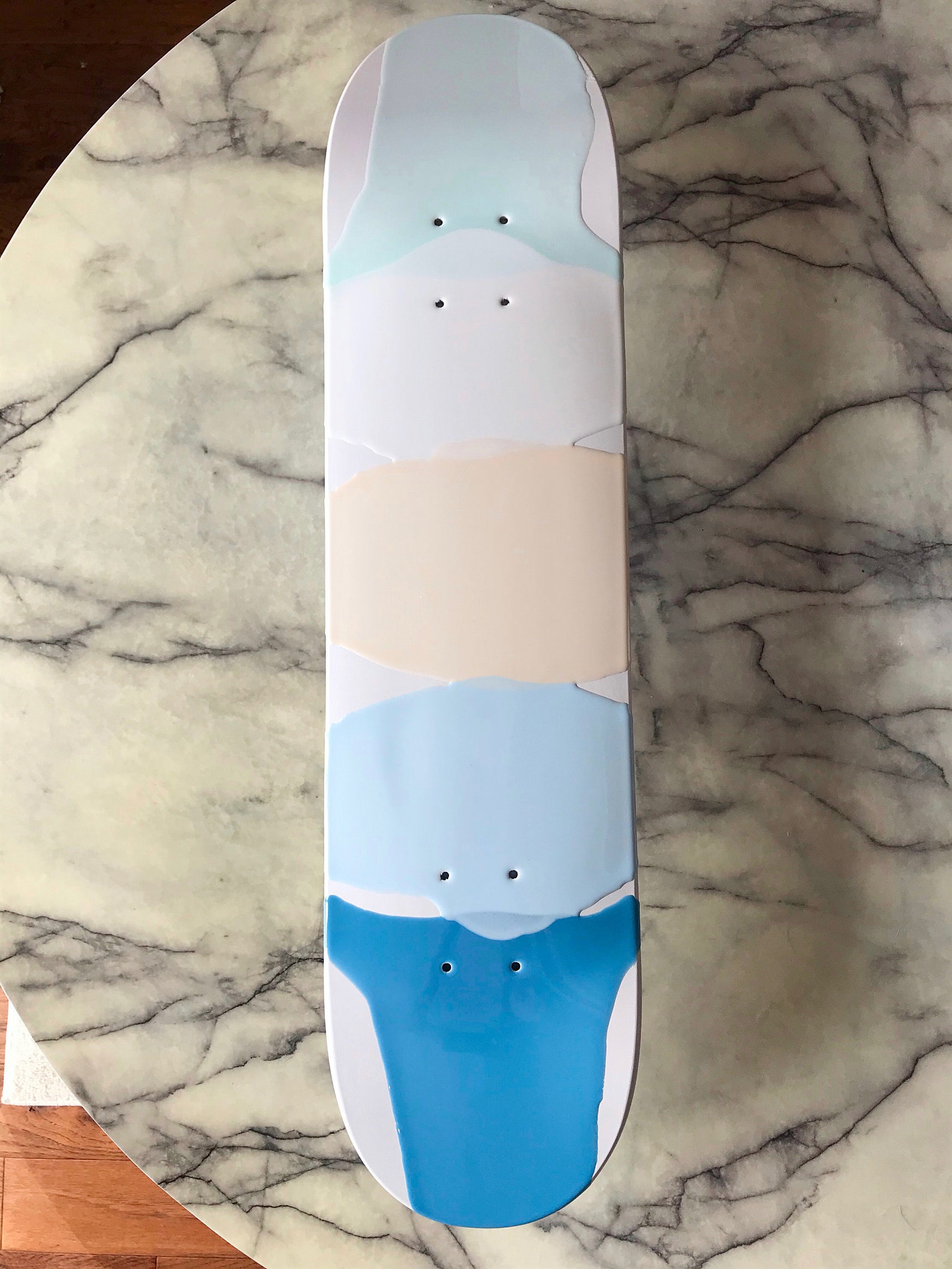 Epoxy Resin Skateboard Deck Etsy