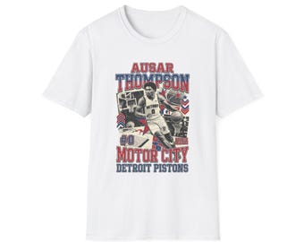 Ausar Thompson Motor City Detroit Pistons T-Shirt | Basketball Player Tee