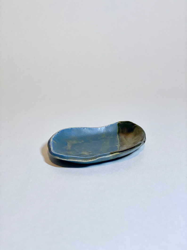 metallic dipped dish