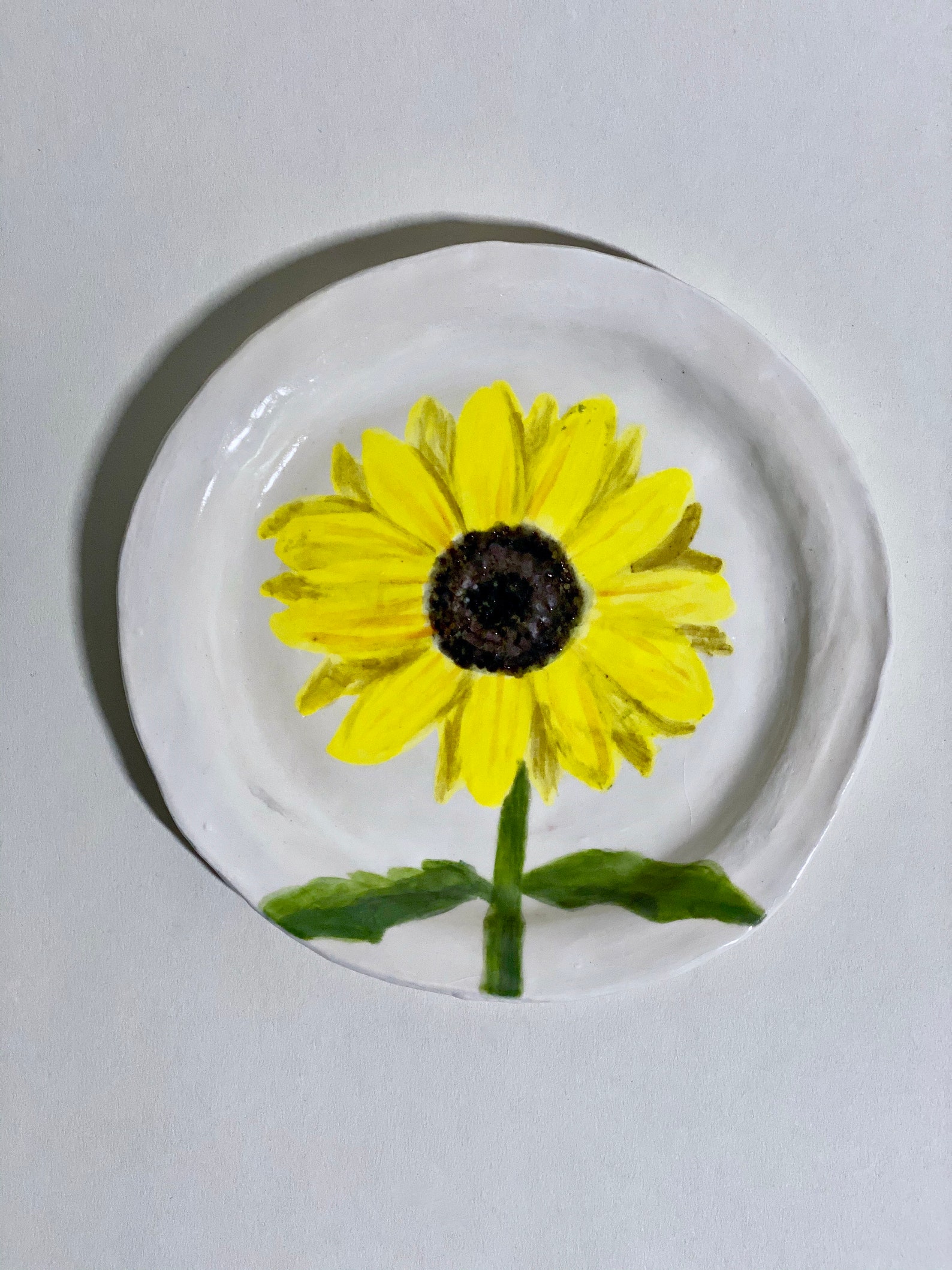 Sunflower Plate Etsy