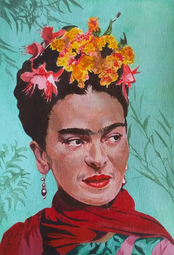 Limited Edition Signed Frida Kahlo Print Frida Kahlo Art - Etsy