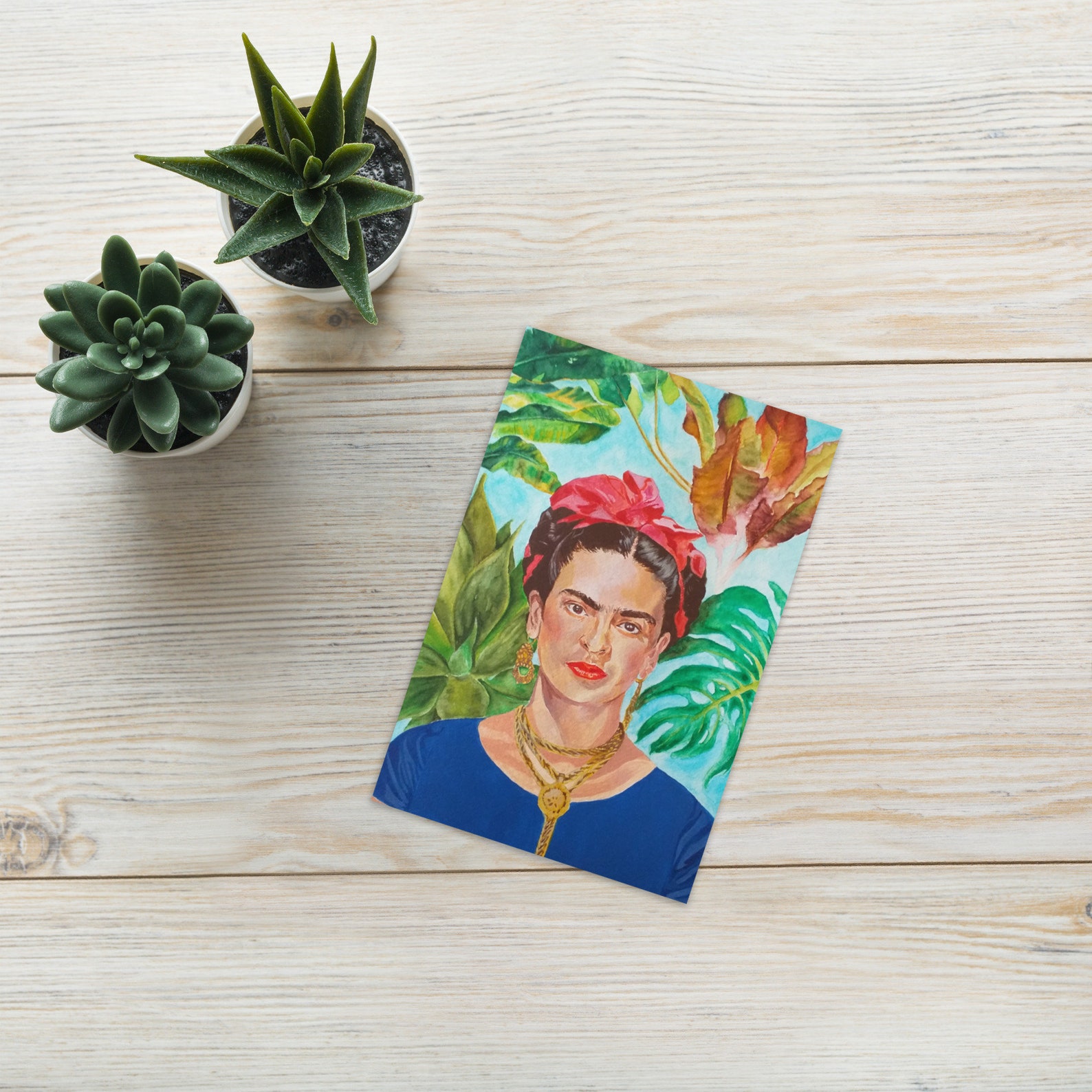 Frida Kahlo Greeting Card Frida Kahlo Card Blank Frida - Etsy Ireland