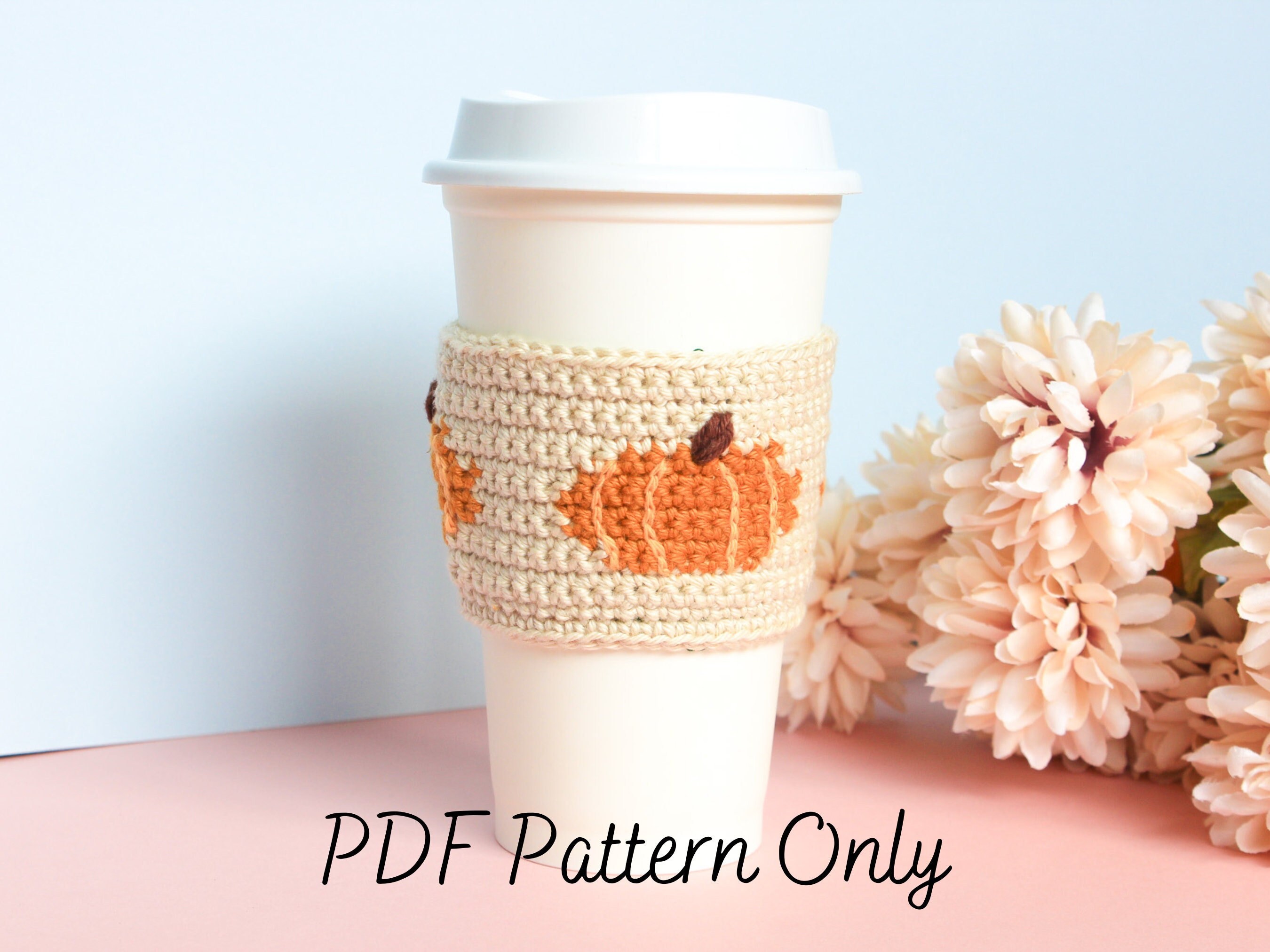 Starbucks Cup Cozy Crochet Pattern - Etsy