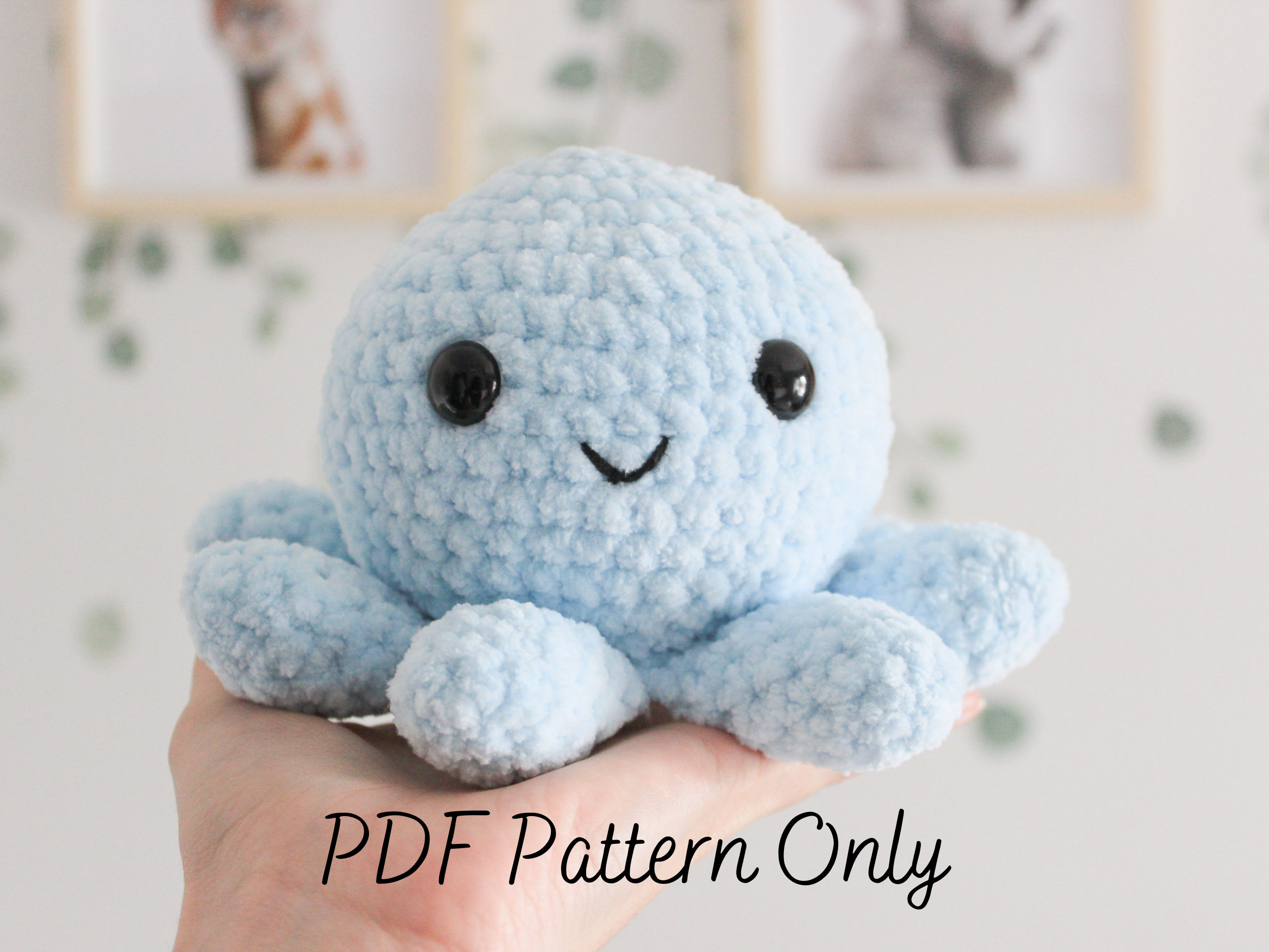 39 Octopus Crochet Patterns for Amigurumi, Plushies, Keychains, and Statement Makes 10 Orla the Octopus Crochet Pattern: Chenille Amigurumi