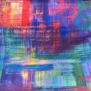 Tela de algodón para colchas Colorfield de 108" en tonos morado, azul, naranja y amarillo oscuro. Increíble patrón de sombreado de colores Maywood MASQBD650-Z.