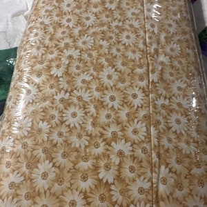 Sunshine yellow flower sunflower 45” fabric