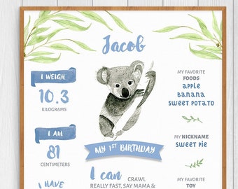 Koala Birthday Party Etsy