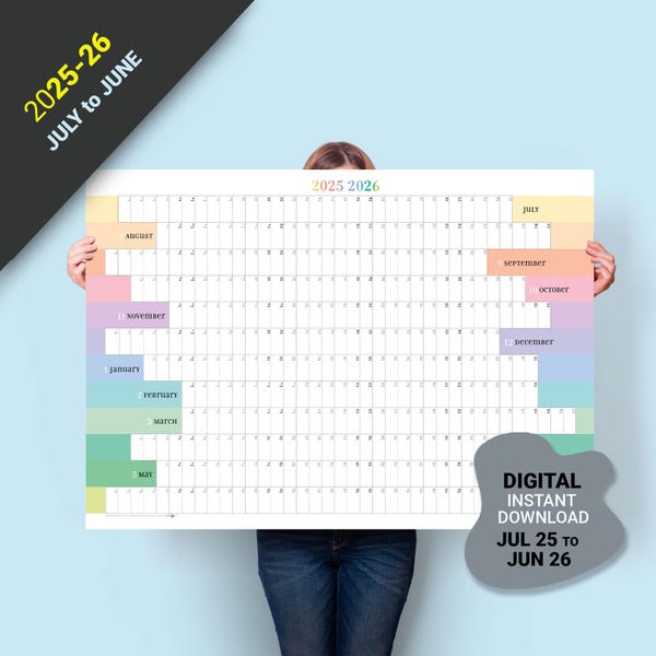 Bsb Calendar 2025 2026 - Etsy Australia