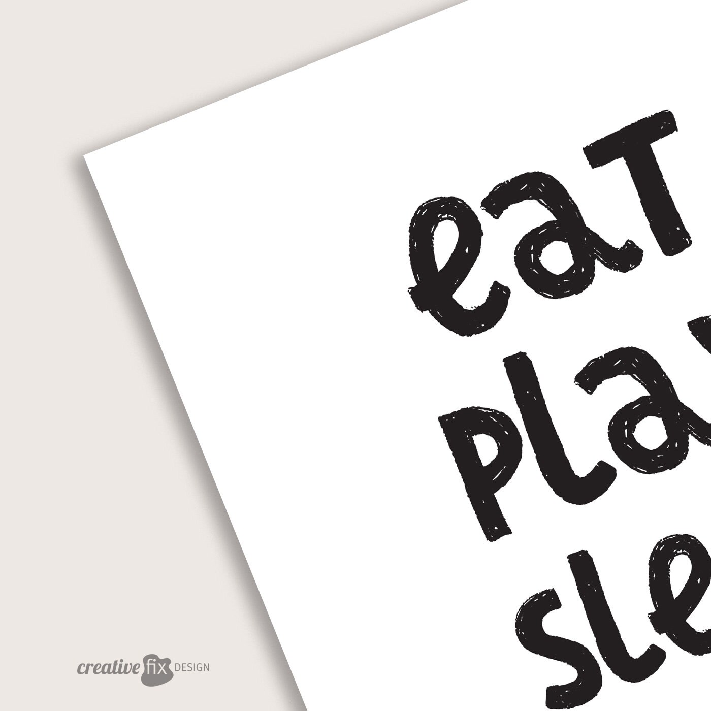 Eat Play Sleep Repeat Printable Nursery Art. Inspirational Etsy
