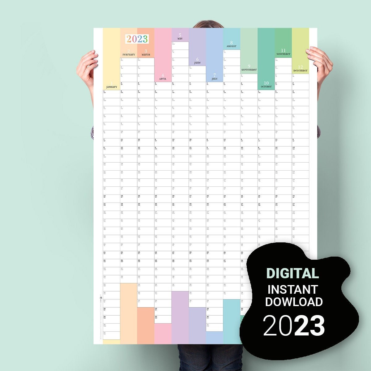 100 Year Calendar - Etsy