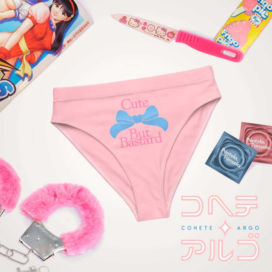 Cute but Bstard bikini Bottom/panties Kawaii Softcore Fairy Etsy Canada