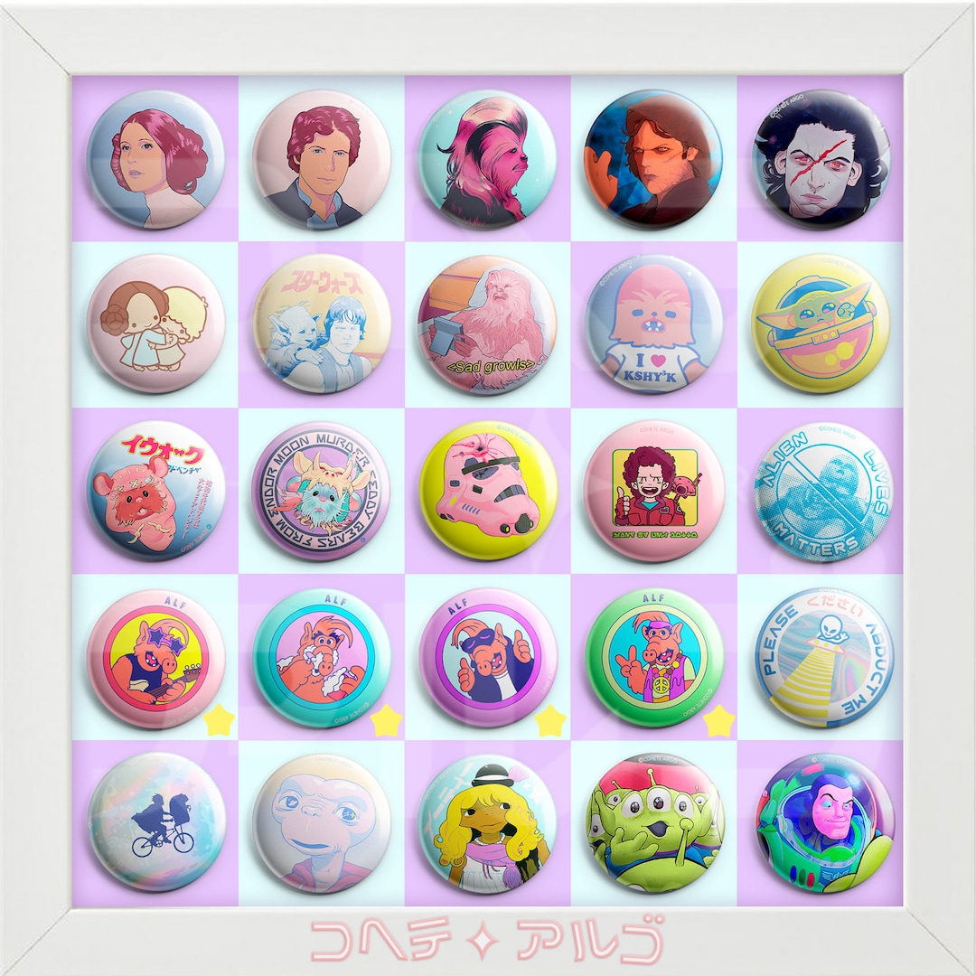 Rocket Buttons! Lost in Space [badges] Pop Culture Kawaii Harajuku ...