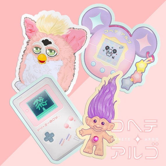 90skids Stickers Yumekawaii Pastel Fairy Kei Harajuku Etsy