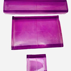 Plataforma de estampado Herramienta complementaria Crafter Bloque de estampado acrílico Rock A Bloque de estampado transparente Accesorio Herramienta de estampado Plataforma de estampado