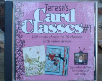 Teresa's Card Classes #1 DVD Software