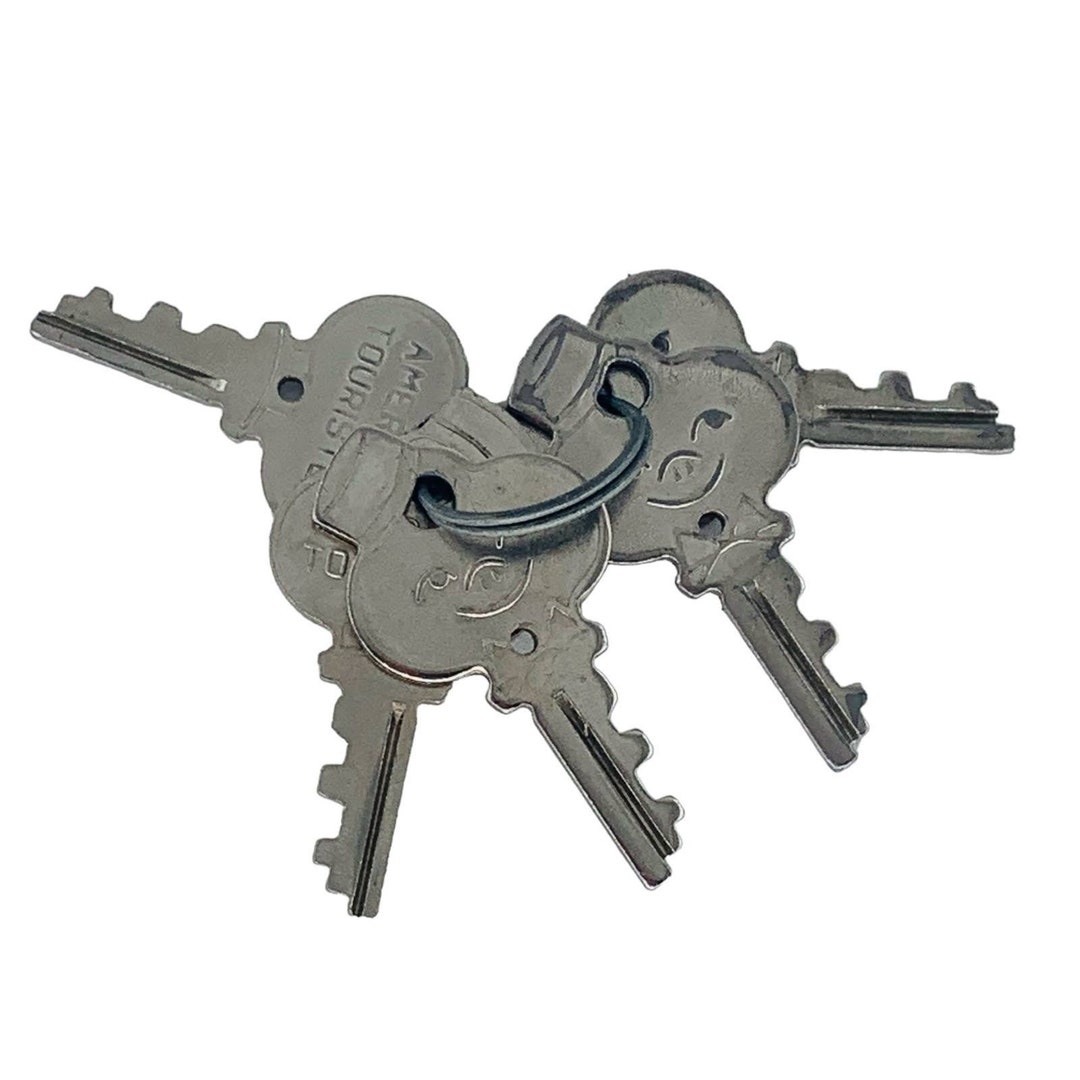 Vintage American Tourister Keys Only Luggage Lot of Five Etsy