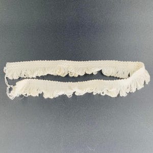 Tassel Trim Tassel Fringe Trim Sewing Trim Tassel White Edge Craft Trim Home Decor Fabric Trim Accent Small Project Fringe Tassel