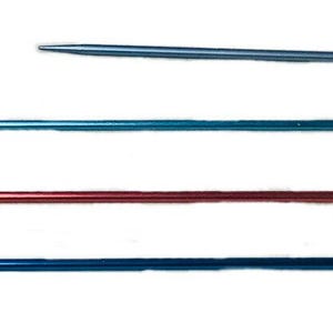 Boye Knitting Needle Lot Hero Double Point 4 Metal Size 4 Wrights 14&quot; 9.5&quot; Used