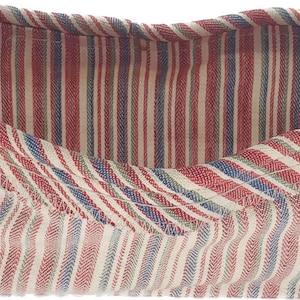 Longaberger Basket Liner USA Made Summer Decor Knick Knack Liner Red White Blue Home Decor Longaberger Basket Storage Liner Patriotic Basket