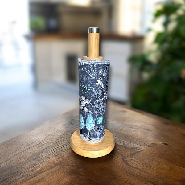 reusable kitchen roll, housewarming gift for couples, sustainable new home kitchen gift, paperless paper towel roll, mothers day gift set