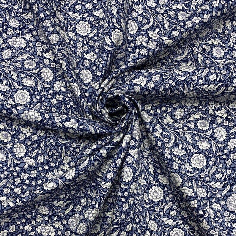 Reusable Bread Bag, sourdough bread bag, homemade bread storage bag, eco living adjustable bag for bread, pretty floral roll top bread bag image 14