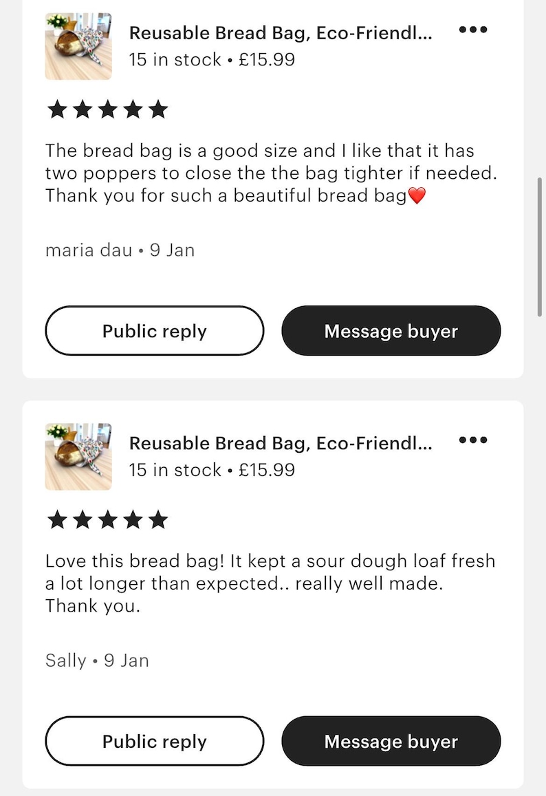 Reusable Bread Bag, sourdough bread bag, homemade bread storage bag, eco living adjustable bag for bread, pretty floral roll top bread bag image 20
