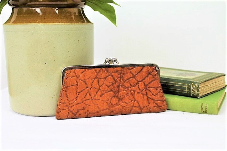 Vintage Ladies Coin Purse1960/'s Leather Coin PurseVintage Brown Purse Ref2008J