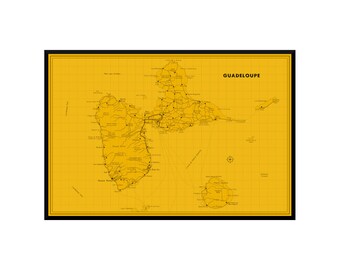 Images Guadeloupe Poster Etsy dernière salutations